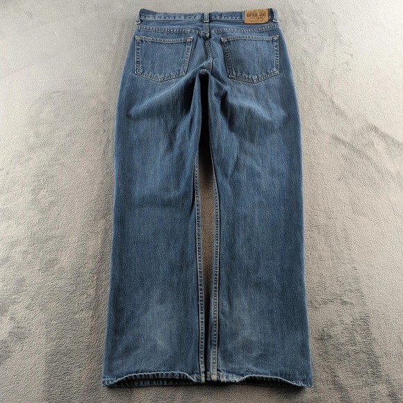 Vintage Gap Jeans 34x32 (Fits 32x32) Blue Bootcut Cotton Made Canada 90s Y2K - Picture 3 of 10